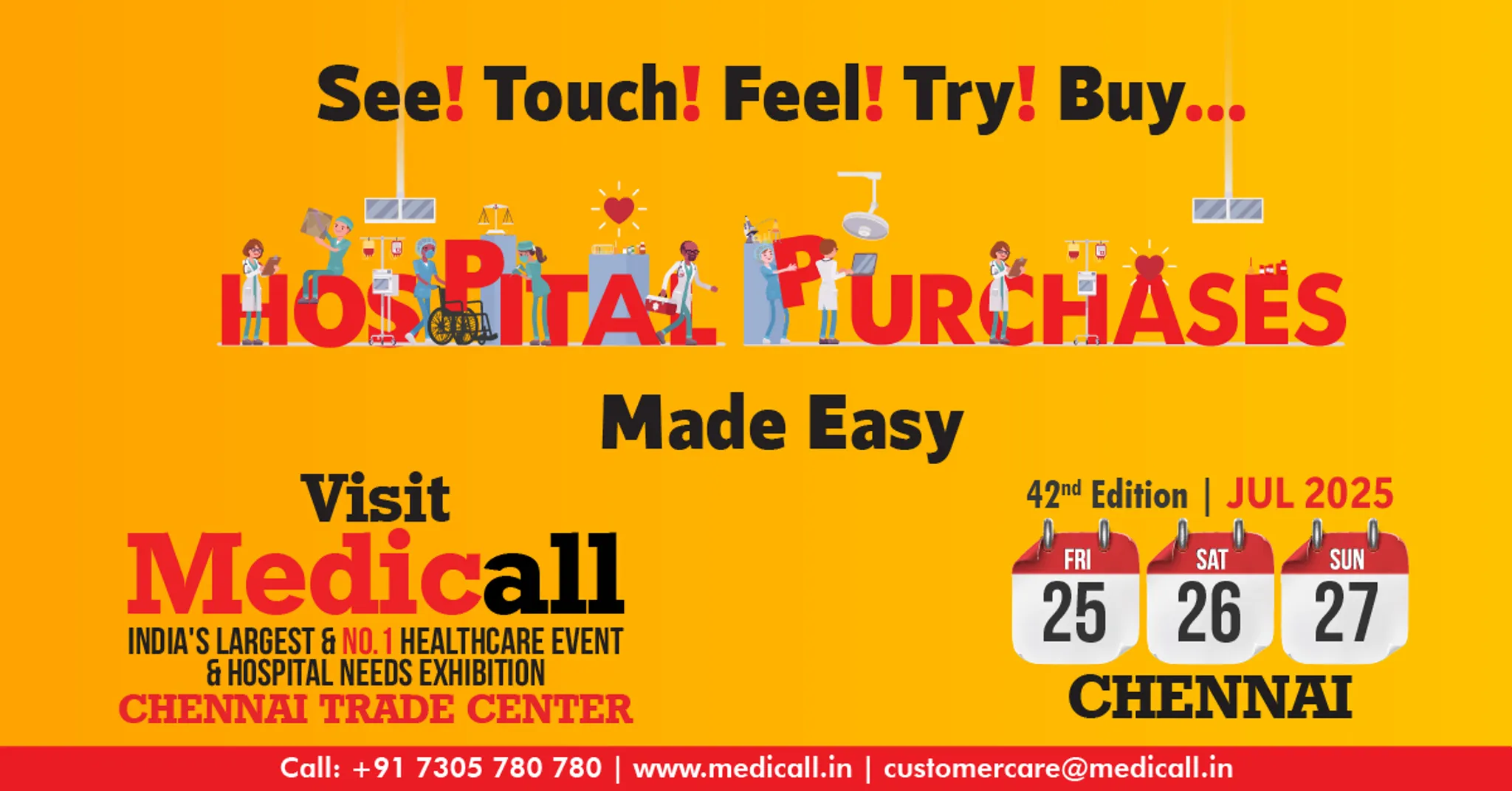 Medicall - India's Largest Hospital Equipment Expo - 42nd Edition